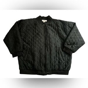 Lauren Brooke Black Silk Jacket - 22W